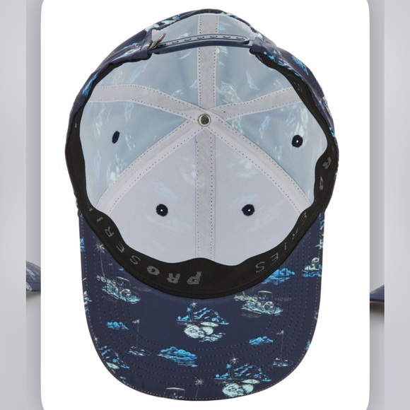 PGA Tour O/S Hat Men's Conversational FAdjustable Cap Peacoat navy golf cart NWT - Picture 5 of 10